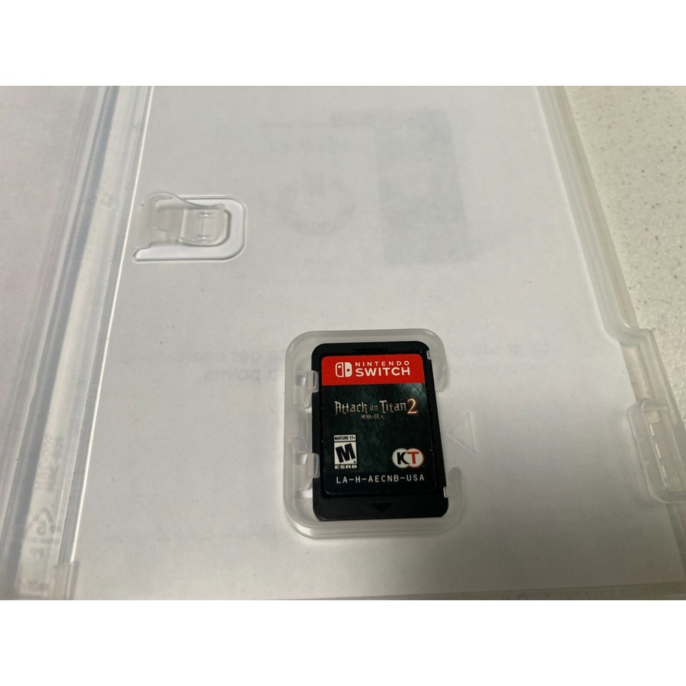Attack on Titan 2 Nintendo Switch 2018 Cart Only Tested Fighter Koei Tecmo